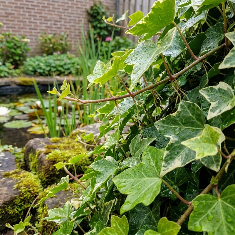 Hedera Hiedra Mixta 12 Plantas P9 - Cubresuelos Borde Estanque Sombra Resistente