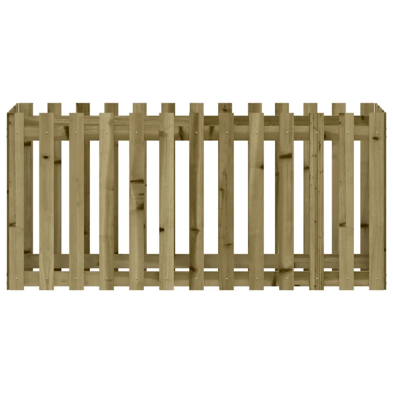 Arriate Elevado Jardín Valla Madera Impregnada Pino 150x50x70cm