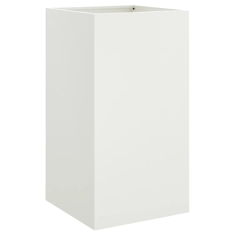 Jardinera Acero Blanco 42x38x75 Cm