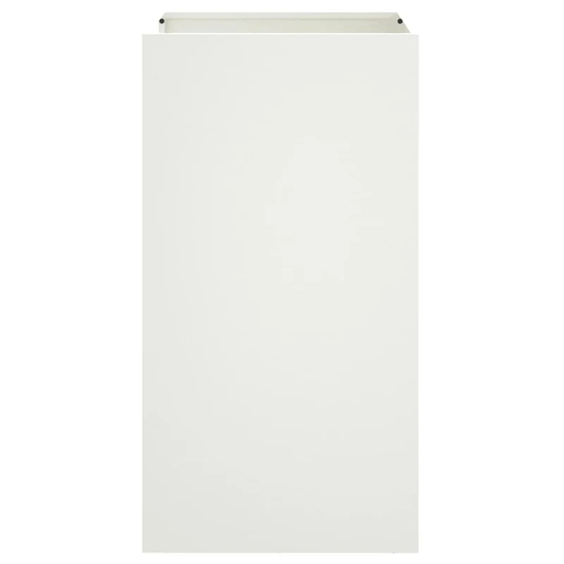 Jardinera Acero Blanco 42x38x75 Cm
