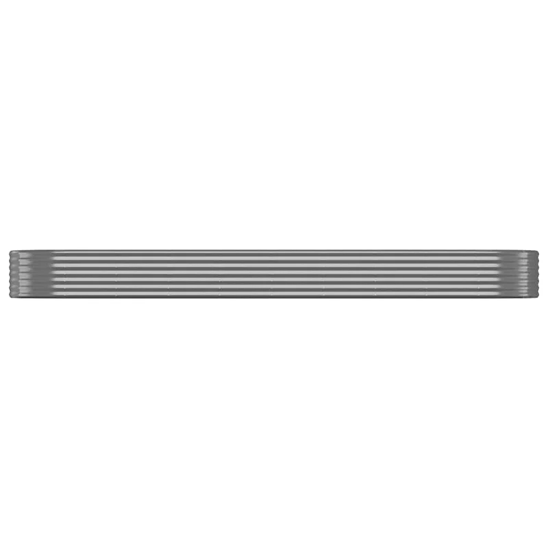 Jardinera Arriate Acero Galvanizado Antracita 396x100x36cm