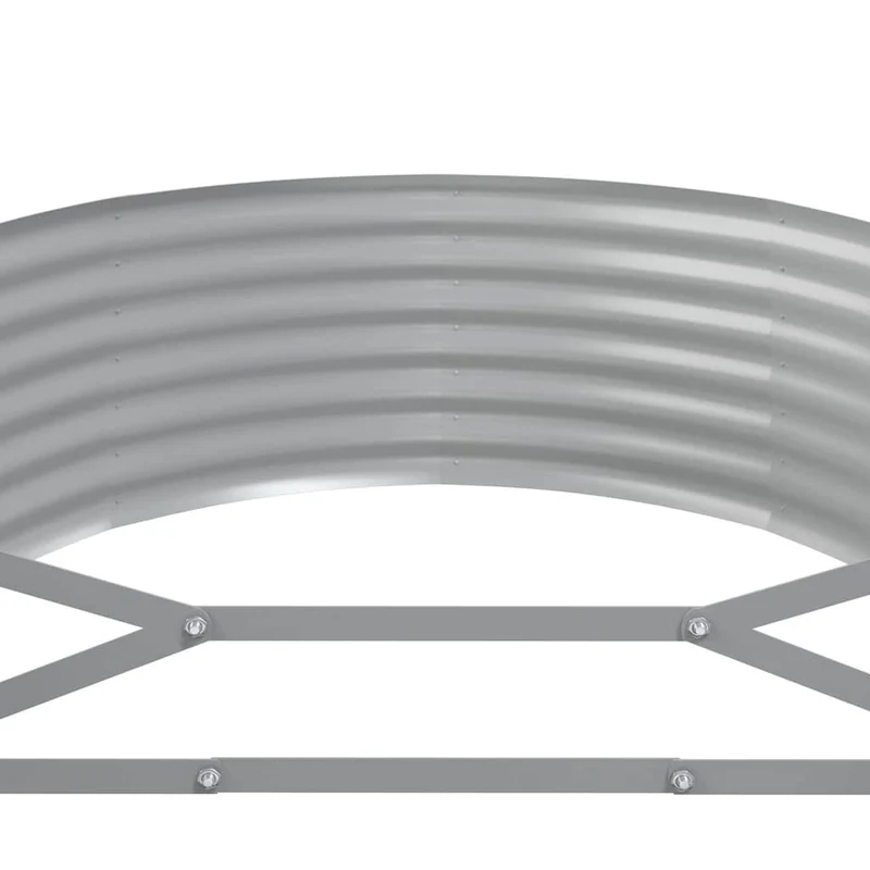 Jardinera Arriate Acero Galvanizado Antracita 396x100x36cm