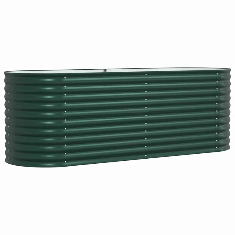 Cama Elevada Verde 240 X 80 X 81 Cm Acero
