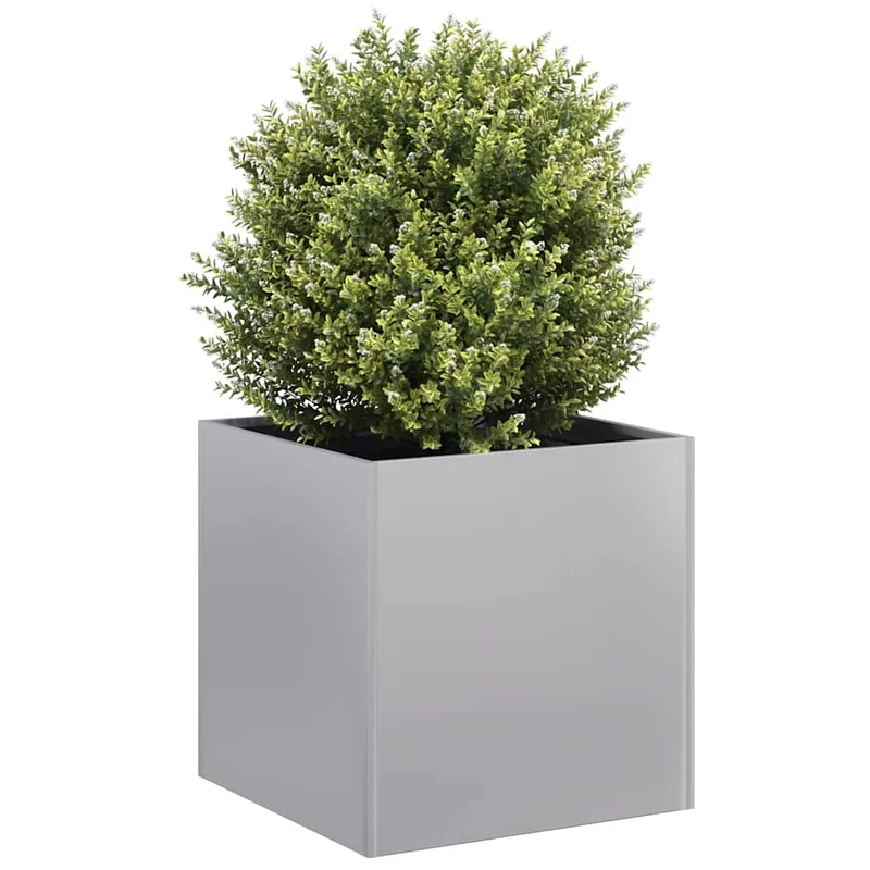 Jardinera 40x40x40 Cm De Acero Galvanizado
