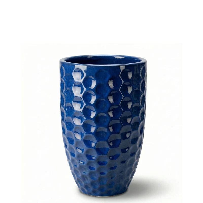 Pot MEROVEE 23x35cm bleu azur
