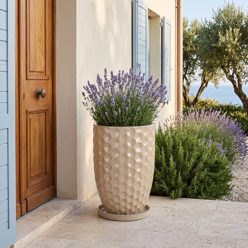 Pot MEROVEE 30x45cm perle