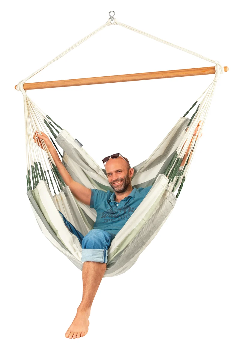 Silla exterior colgante kingsize Domingo (Cedar)