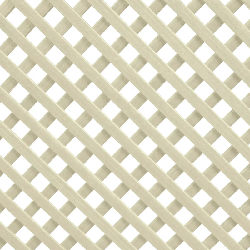 Celosía Lop - Elegancia Y Ecológica Para Tu Espacio - 1x2 M - Marfil
