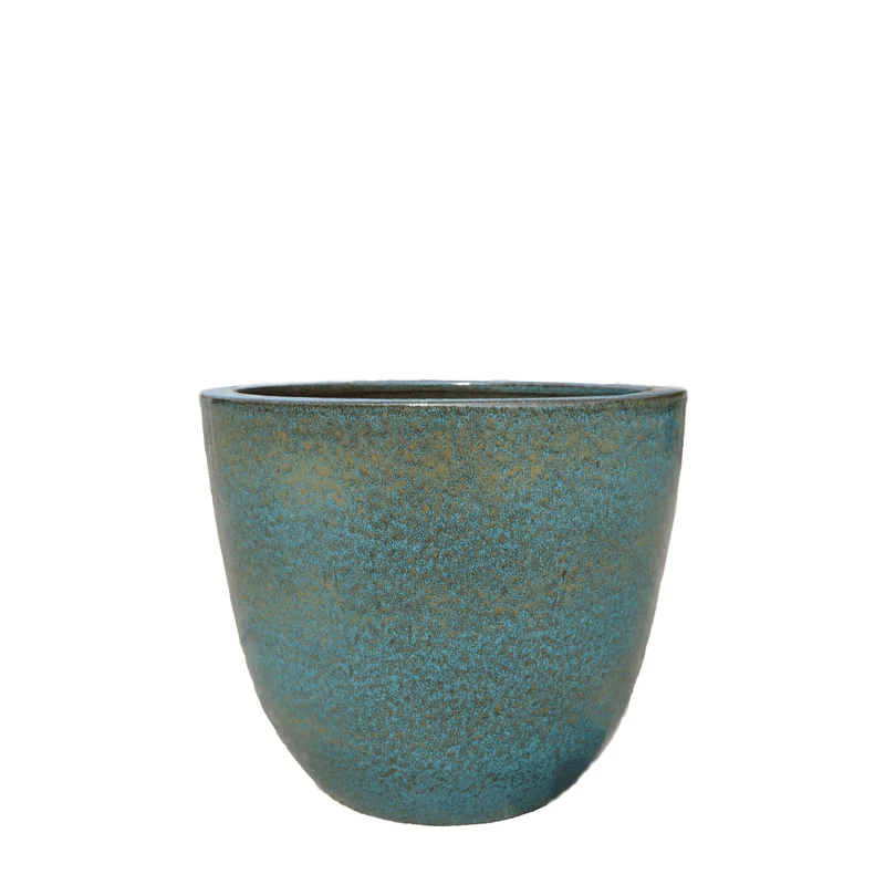 Pot LANCELOT 21x19cm bleu fer