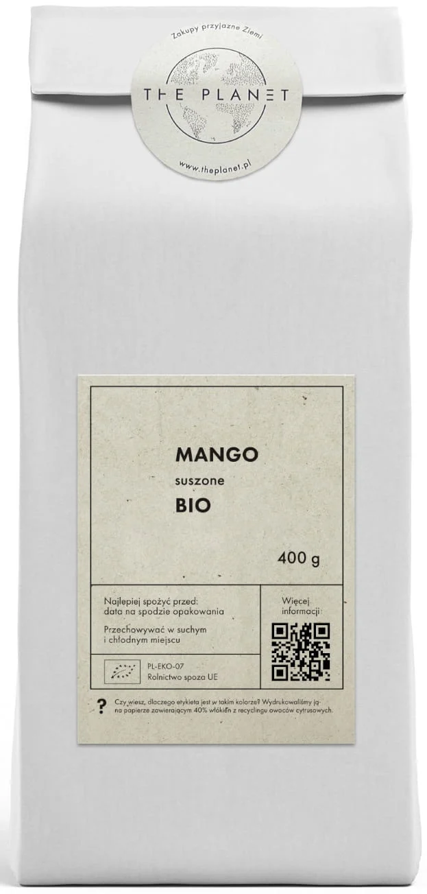 DRIED MANGO BIO 400 g - THE PLANET