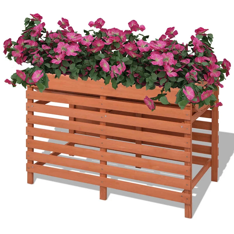 Jardinera De Madera 100x50x71 Cm