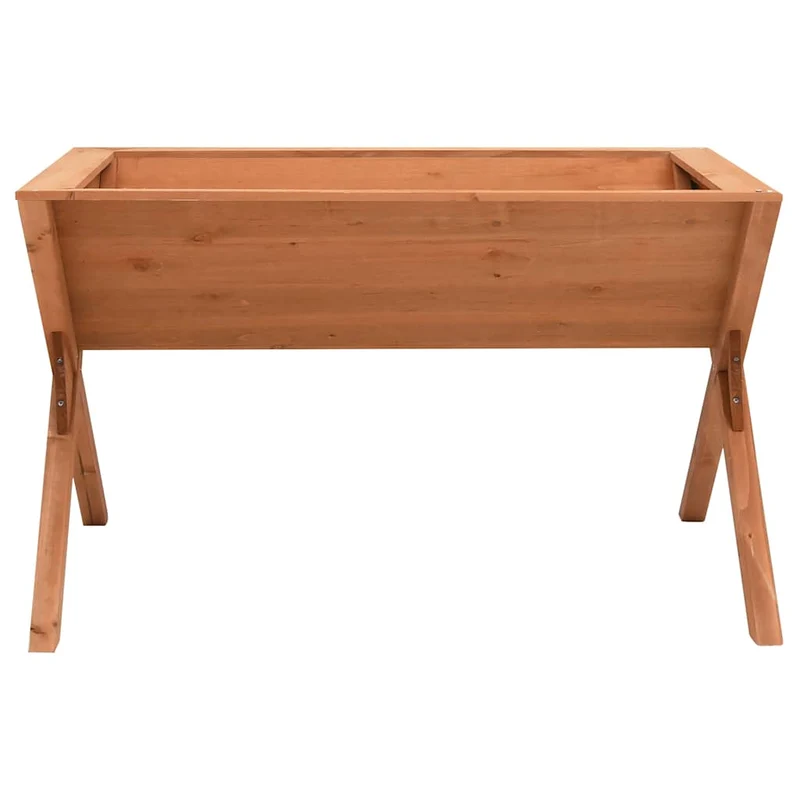 Jardinera De Madera De Abeto 90x55x56 Cm