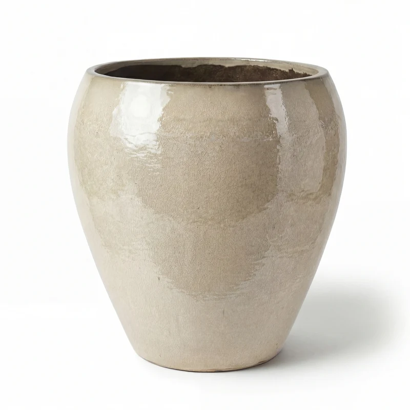 Pot LAFONTAINE2 50x52cm crème
