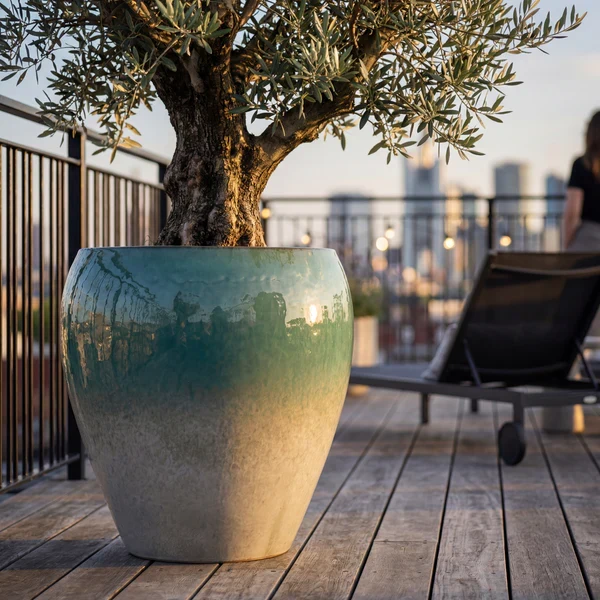 Pot LAFONTAINE2 67x68cm brume d'été