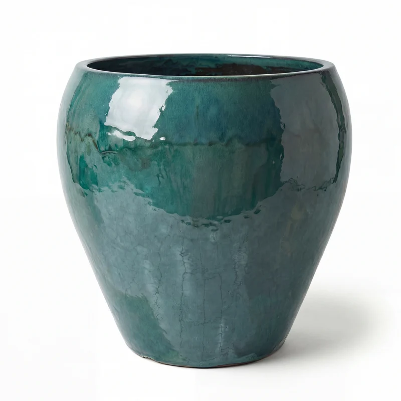 Pot LAFONTAINE2 50x52cm brume de jade