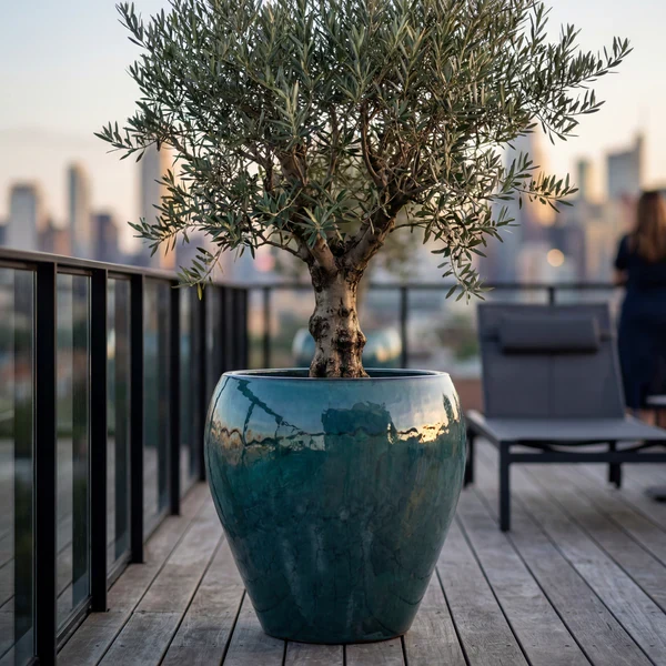 Pot LAFONTAINE2 67x68cm brume de jade