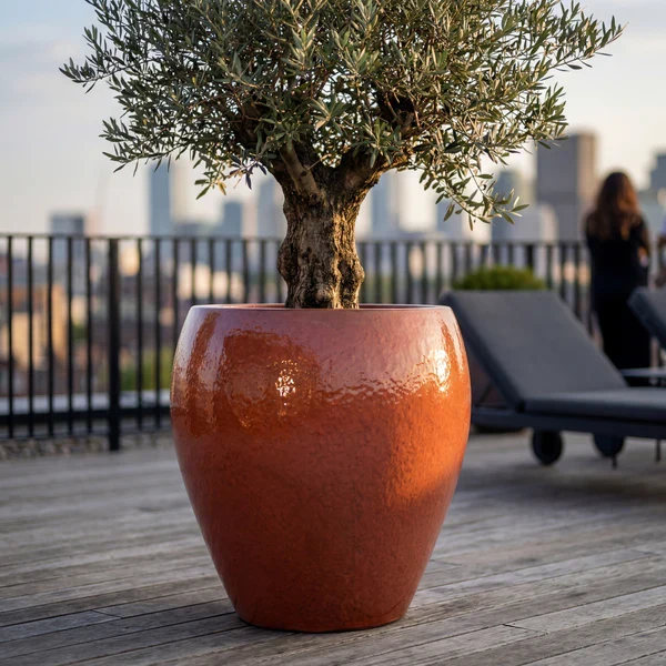 Pot LAFONTAINE2 67x68cm aurore
