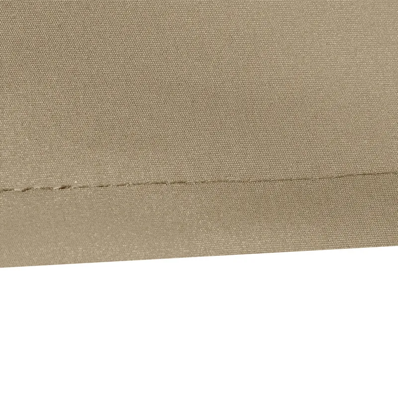 Outsunny Techo de Repuesto para Toldo, 382x240 cm, Lona para Toldo con Dobladillo, Protección UV, Impermeable, Tela de Repuesto para Patio, Terraza, Jardín, Balcón, Beige