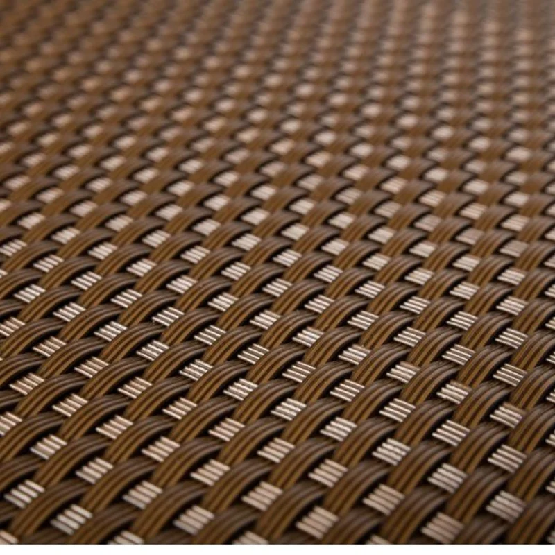 Rollo de Ratán Trenzado (Marrón) 19x255 cm