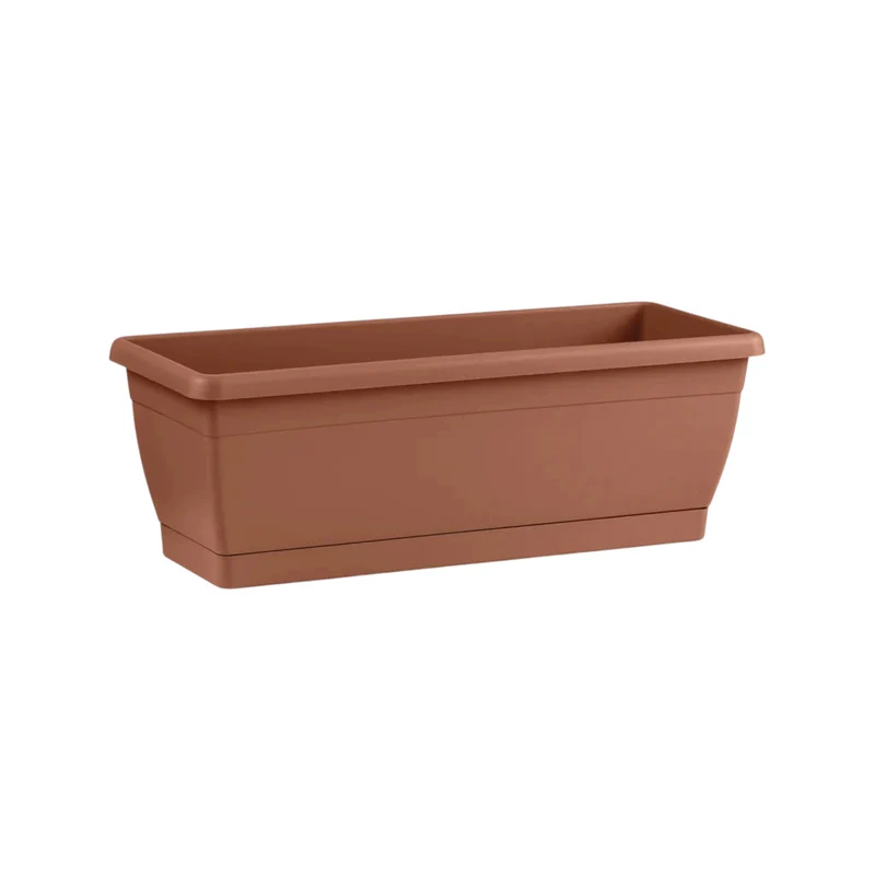 Artevasi Jardinera Madagascar De Plastico Terracota 80cm