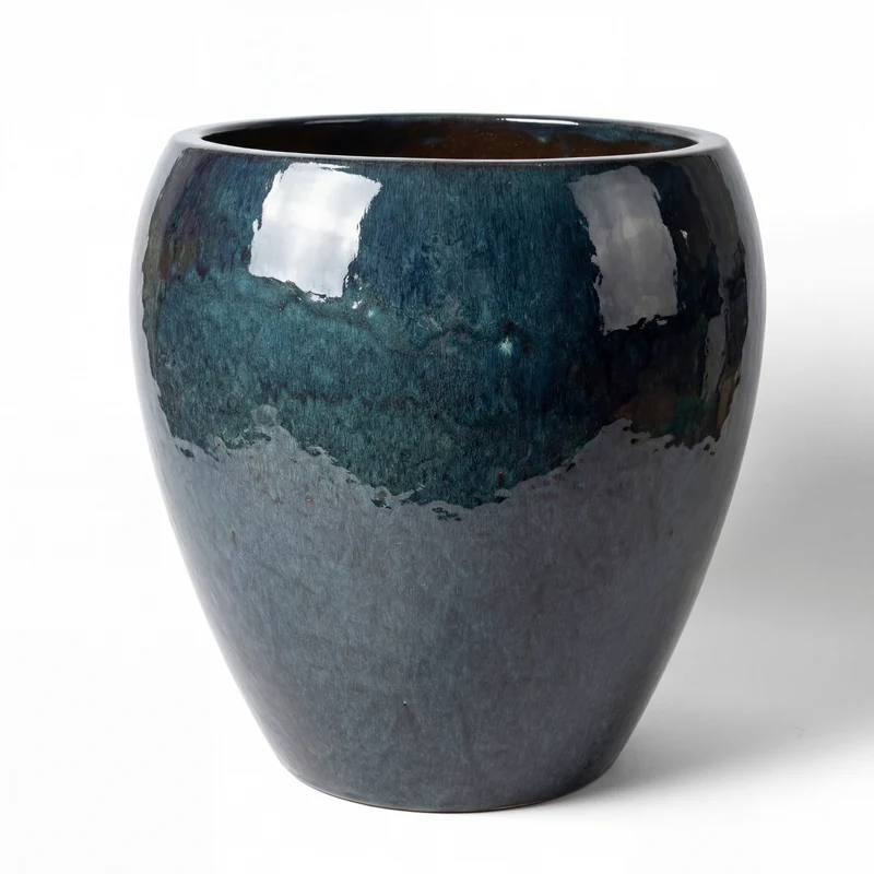 Pot LAFONTAINE2 50x52cm saphir