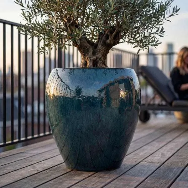 Pot LAFONTAINE2 67x68cm saphir