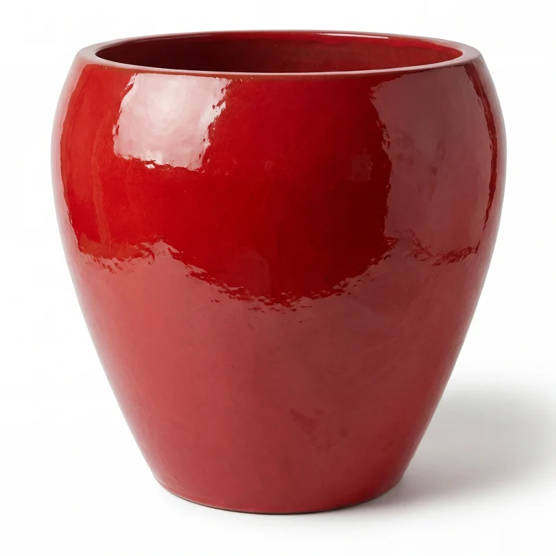 Pot LAFONTAINE2 67x68cm rouge