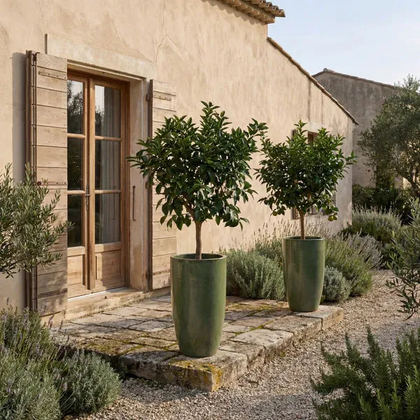 Pot EIFFEL 37x70cm vert profond
