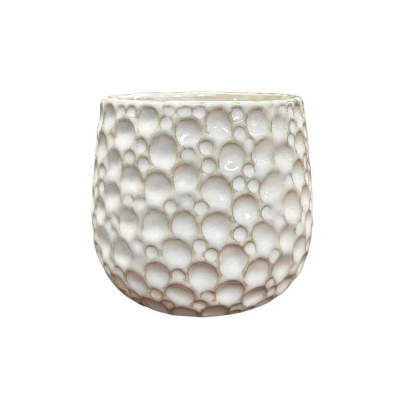 Pot PARISETTE 12x10cm blanc
