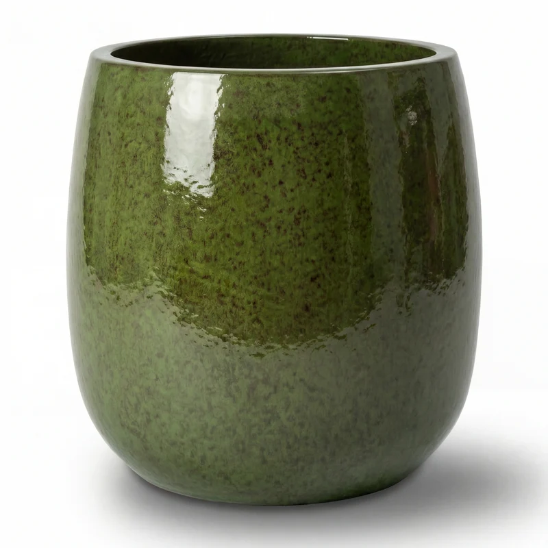Pot SOCRATE 40x49cm vert tropical