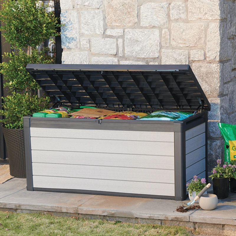 Denali DuoTech 570L Coffre de rangement 152x72x70 cm, Gris
