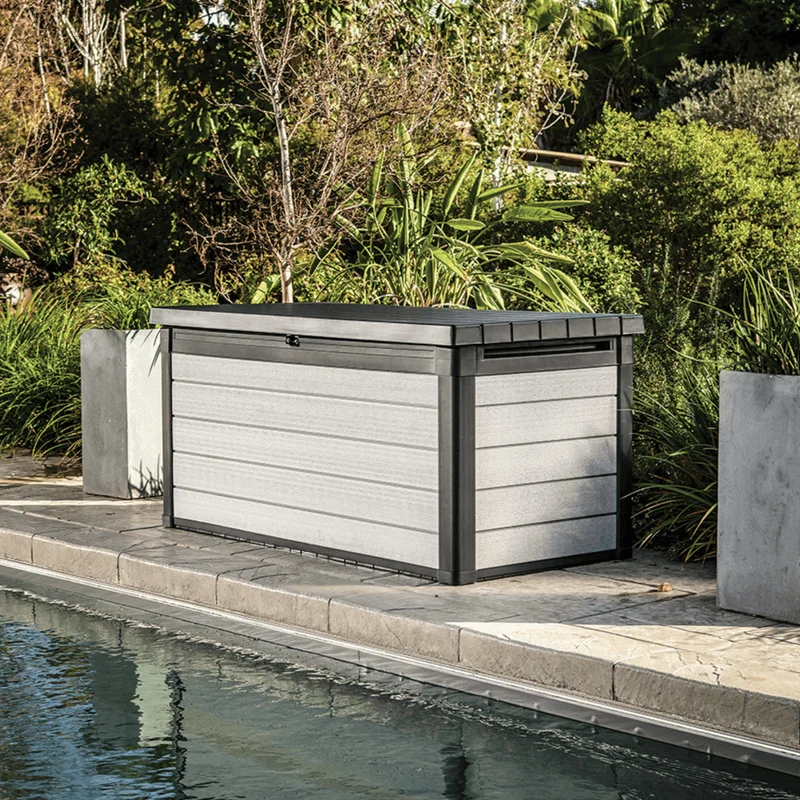 Denali DuoTech 570L Coffre de rangement 152x72x70 cm, Gris