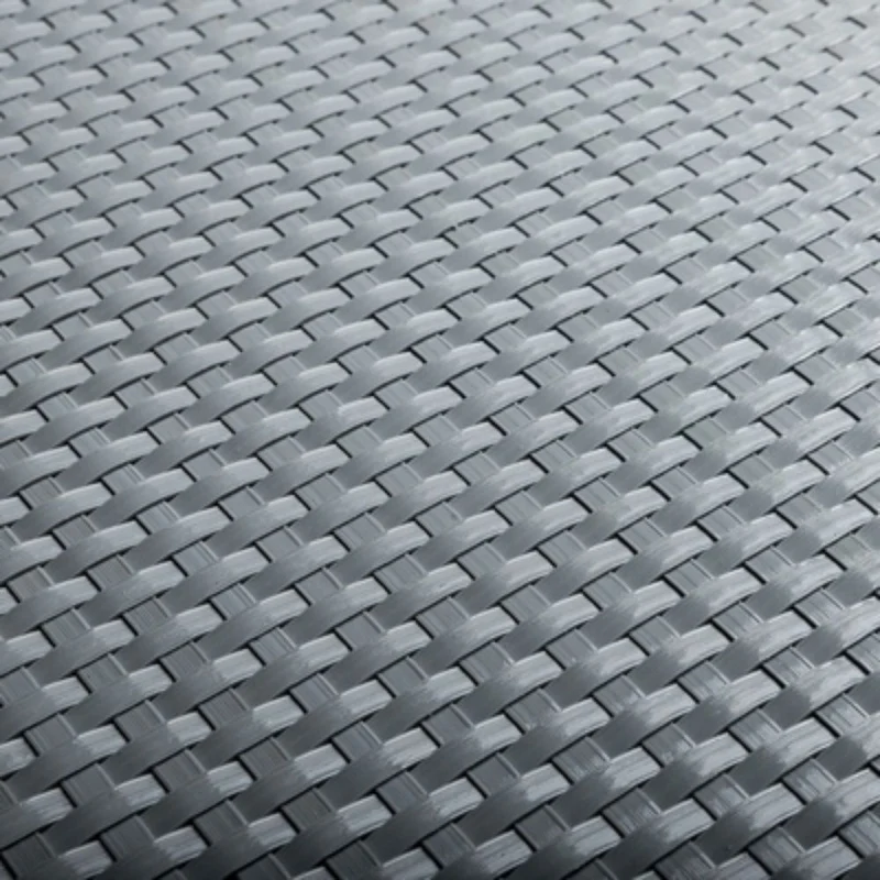 Rollo de Ratán Trenzado (Gris) 90x300 cm