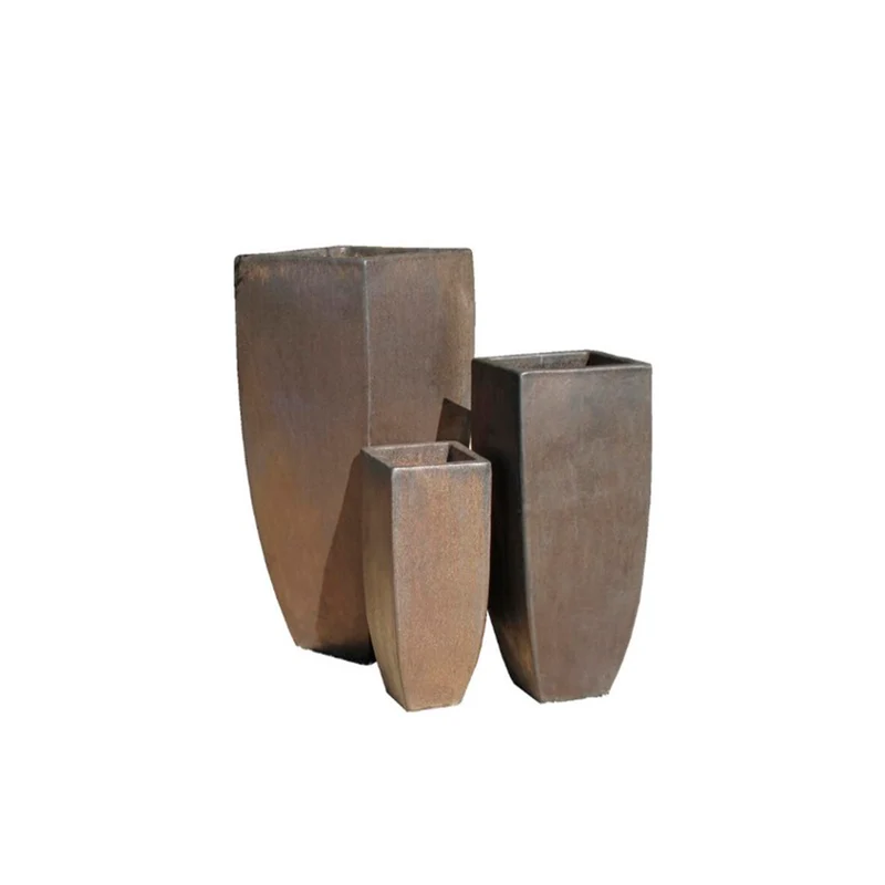 Vaso Liso Alto Cuadrado - 222