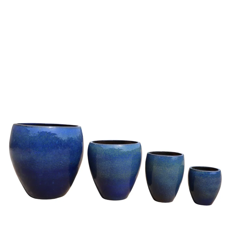 Pot LAFONTAINE 23x35cm bleu outremer