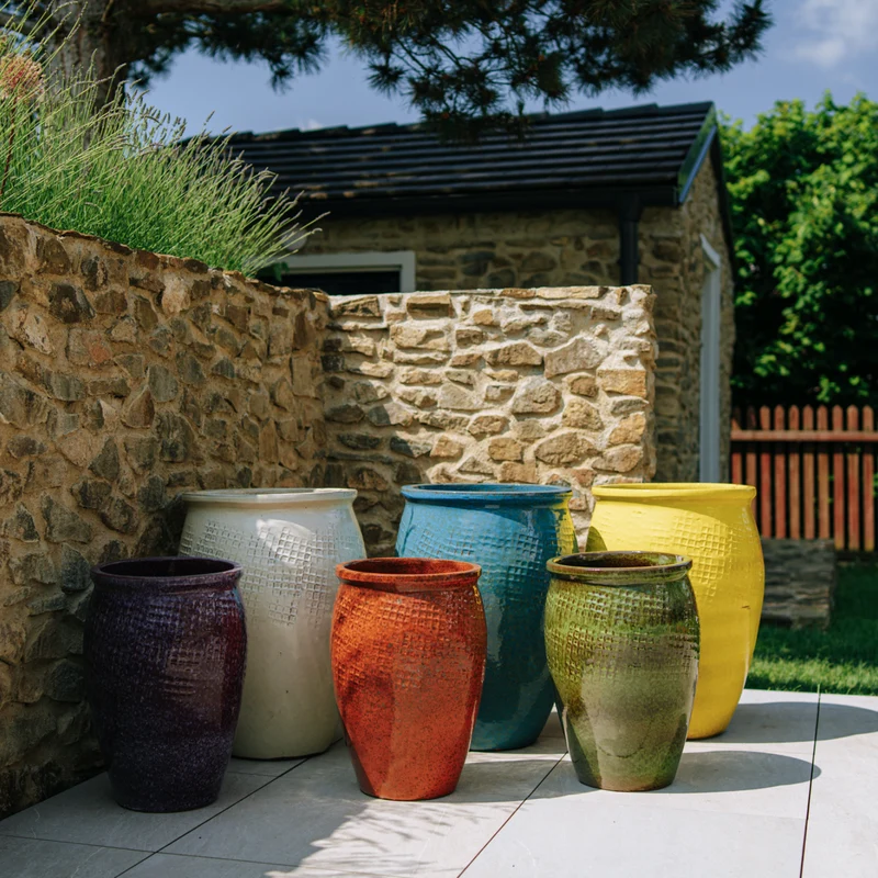 Pot POSEIDON 36x52cm violet clair