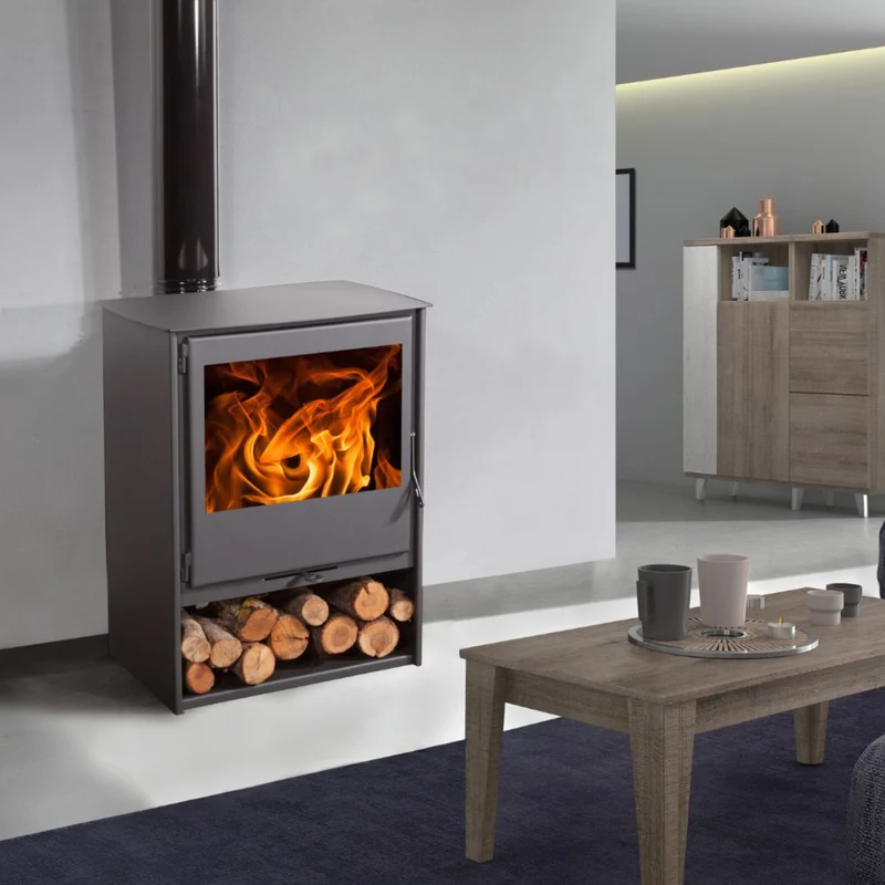 Estufa de leña modelo Milano 560