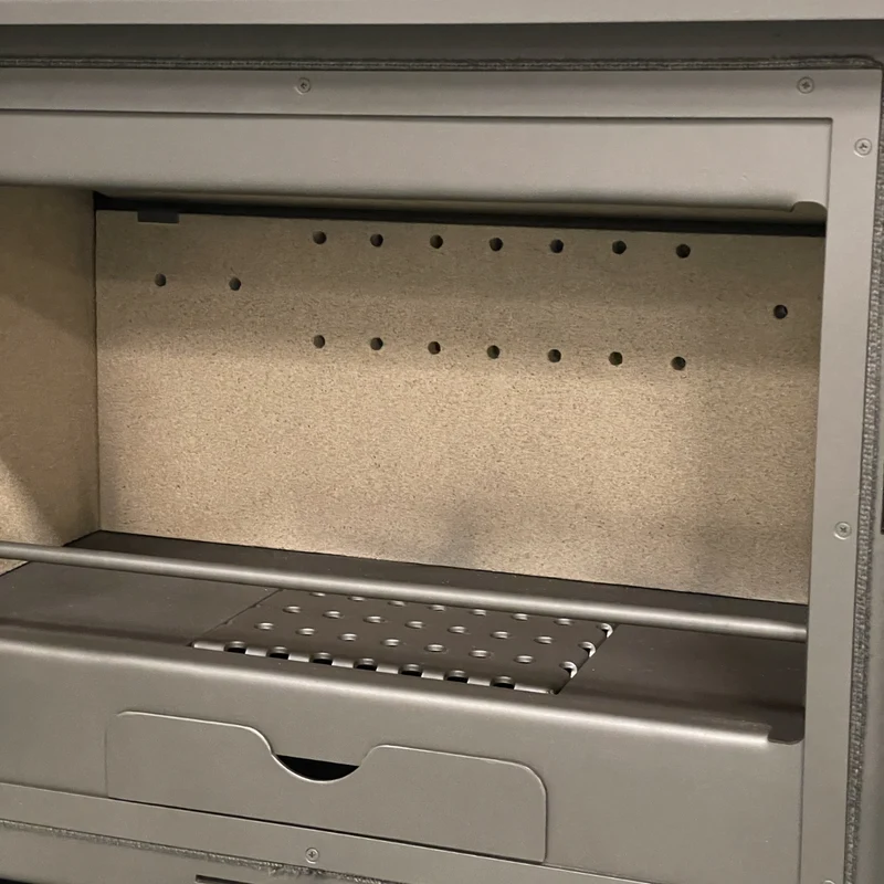 Estufa de leña modelo Zeux 800
