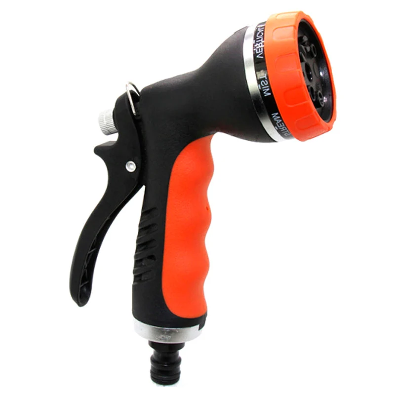 Bonerva |pistola Metálica 8 Funciones Soft Coated Blister
