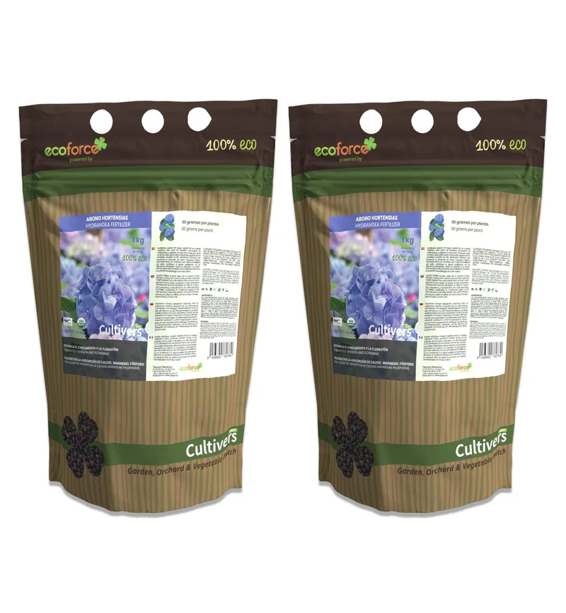 Abono Hortensias Ecológico Cultivers 2x5kg