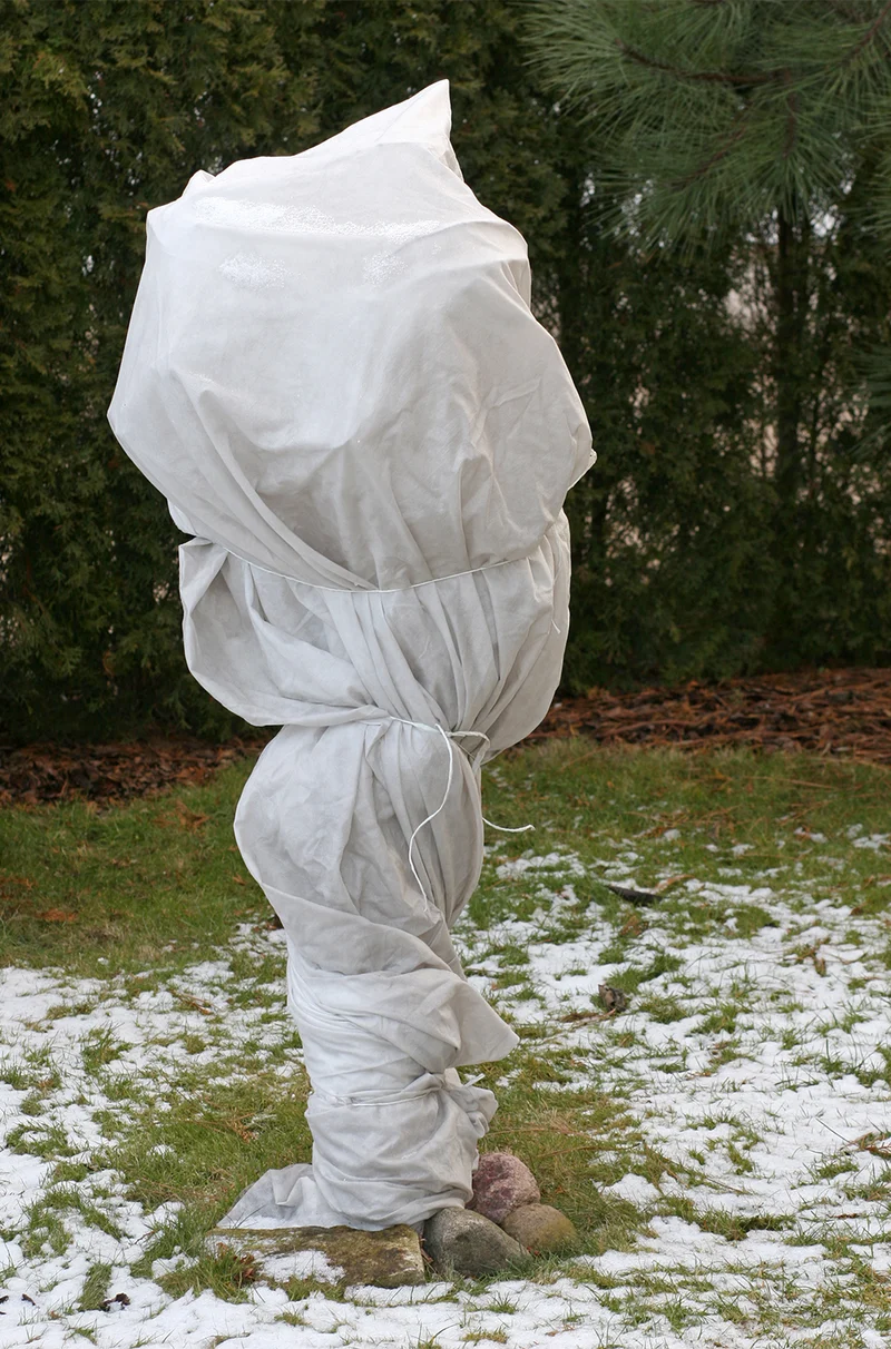 14m² Forro Polar De Protección De Invierno Forro Polar De Invierno Protección Contra Heladas 80 G 1,4 M De Ancho
