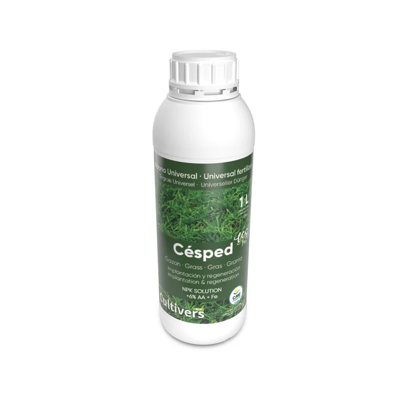 Abono Césped Líquido Ecológico Cultivers 250 Ml