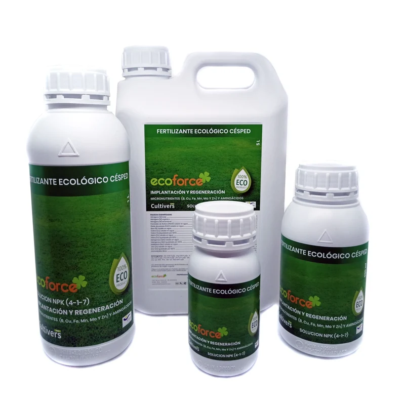 Abono Césped Líquido Ecológico Cultivers 250 Ml