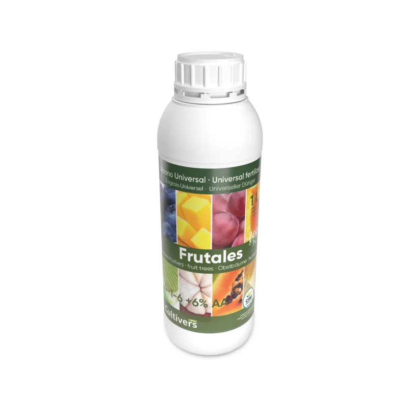 Abono Frutales Líquido Ecológico Cultivers 2x1l