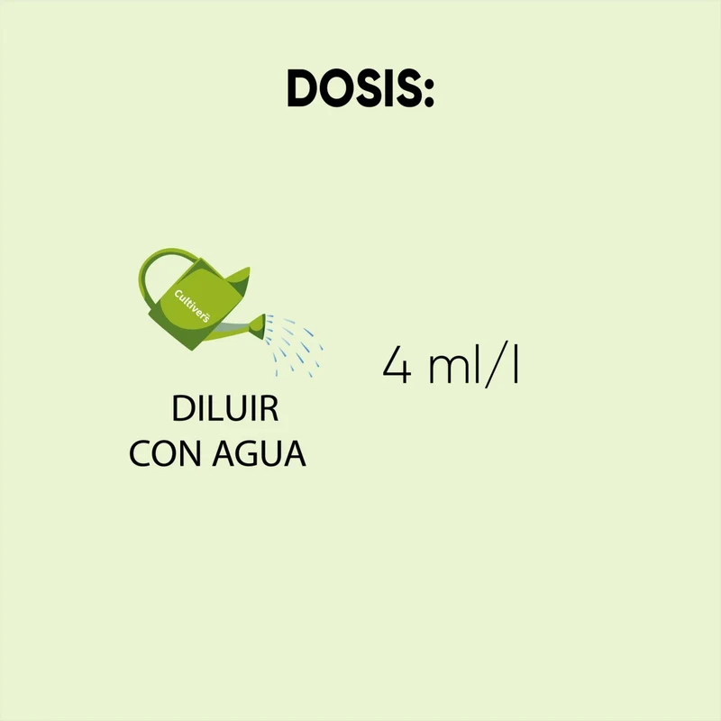 Abono Universal Con Guano Líquido Cultivers 500 Ml