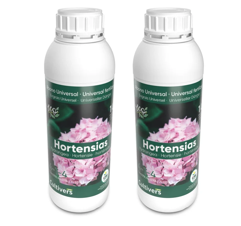Abono Hortensias Líquido Ecológico Cultivers 10 L