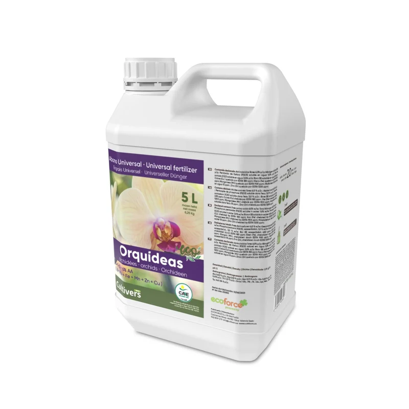 Abono Hortensias Líquido Ecológico Cultivers 10 L
