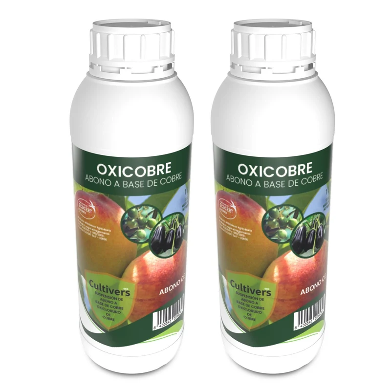 Oxicloruro De Cobre Cultivers 2x1l