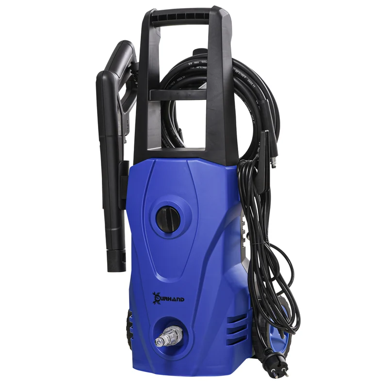 Durhand Hidrolimpiadora 1600w Caudal 432l/h Bomba De Aluminio Presión De 130 Bar