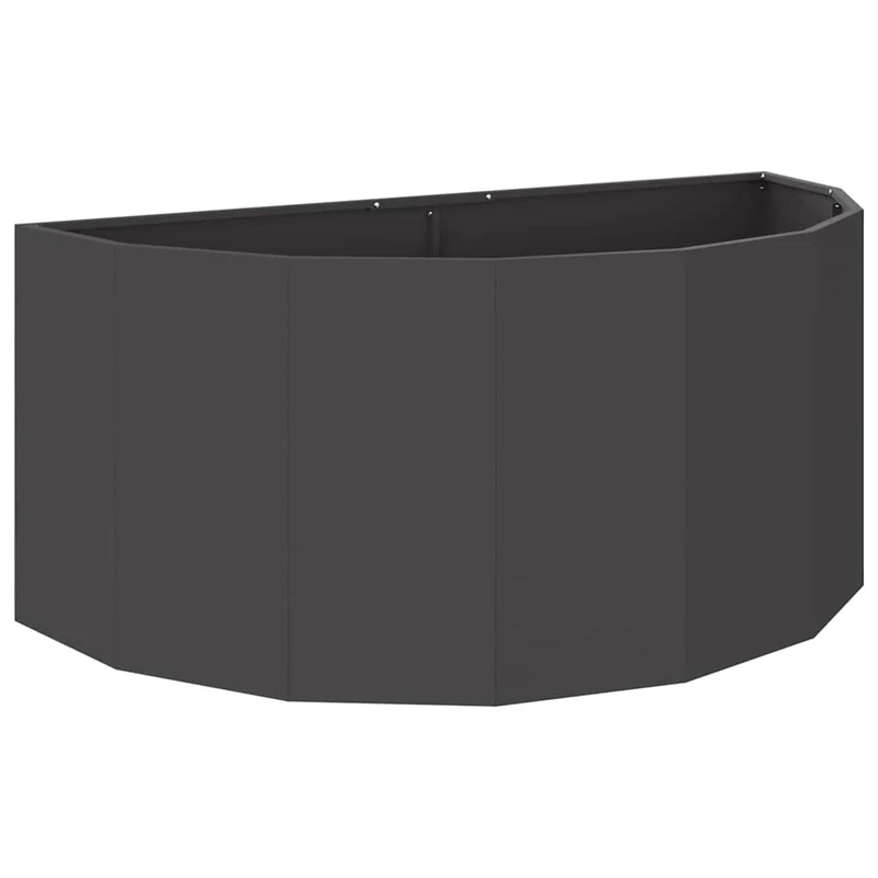Jardinera Negro 120 X 60 X 50 Cm Acero